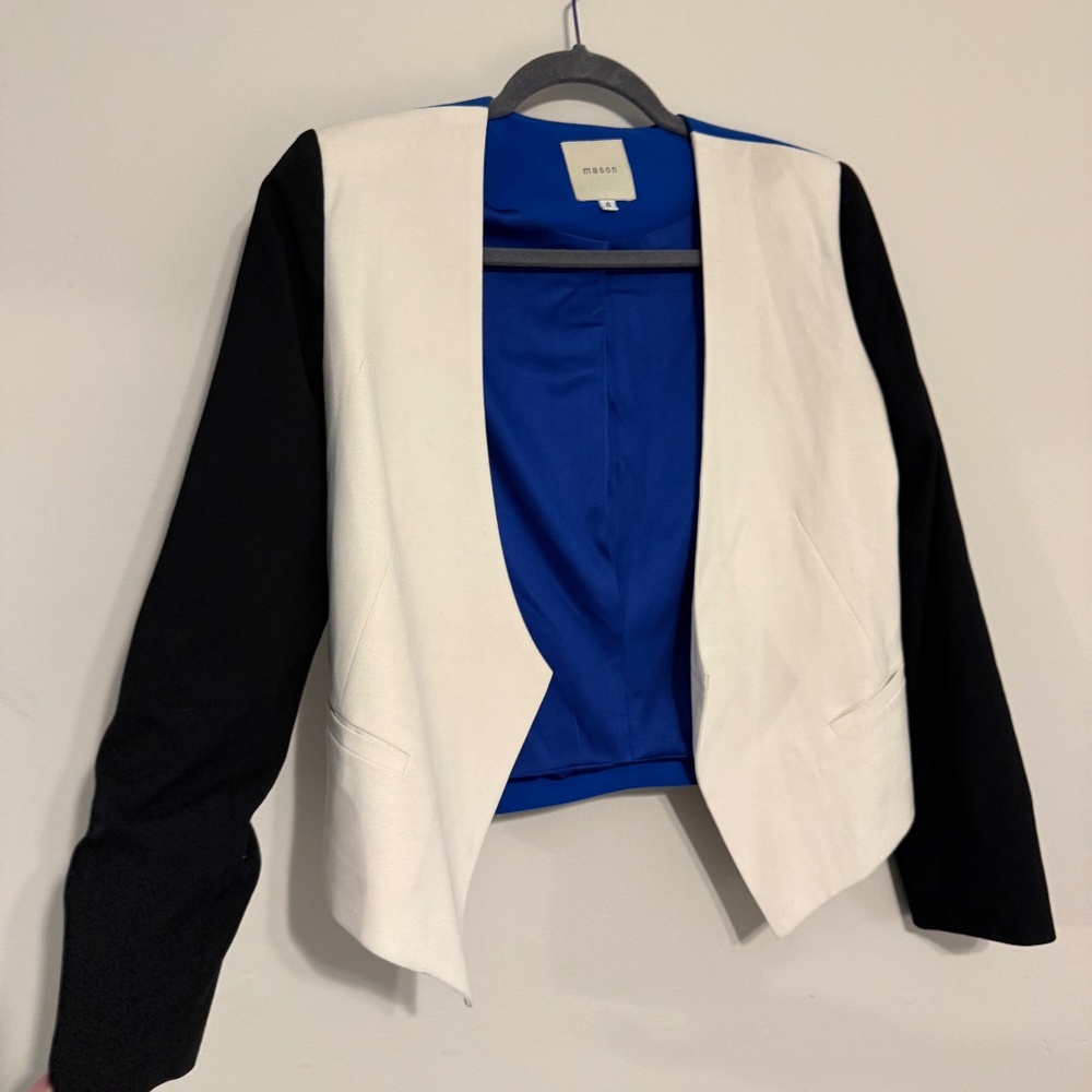 Mason Colorblock Blazer Jacket